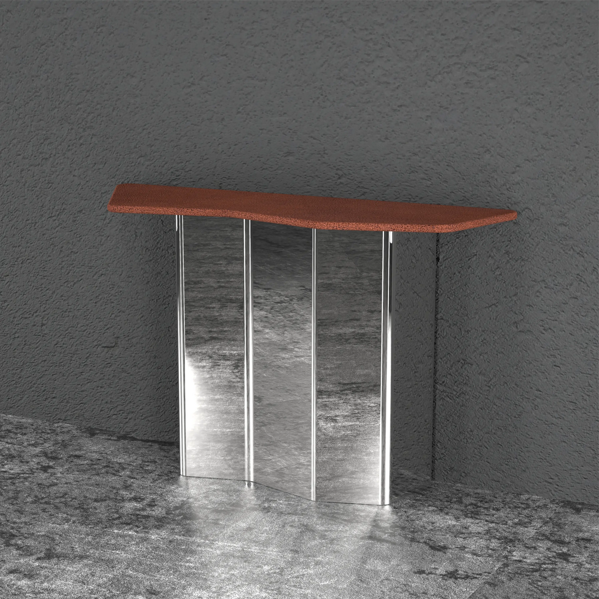 Fluted Console