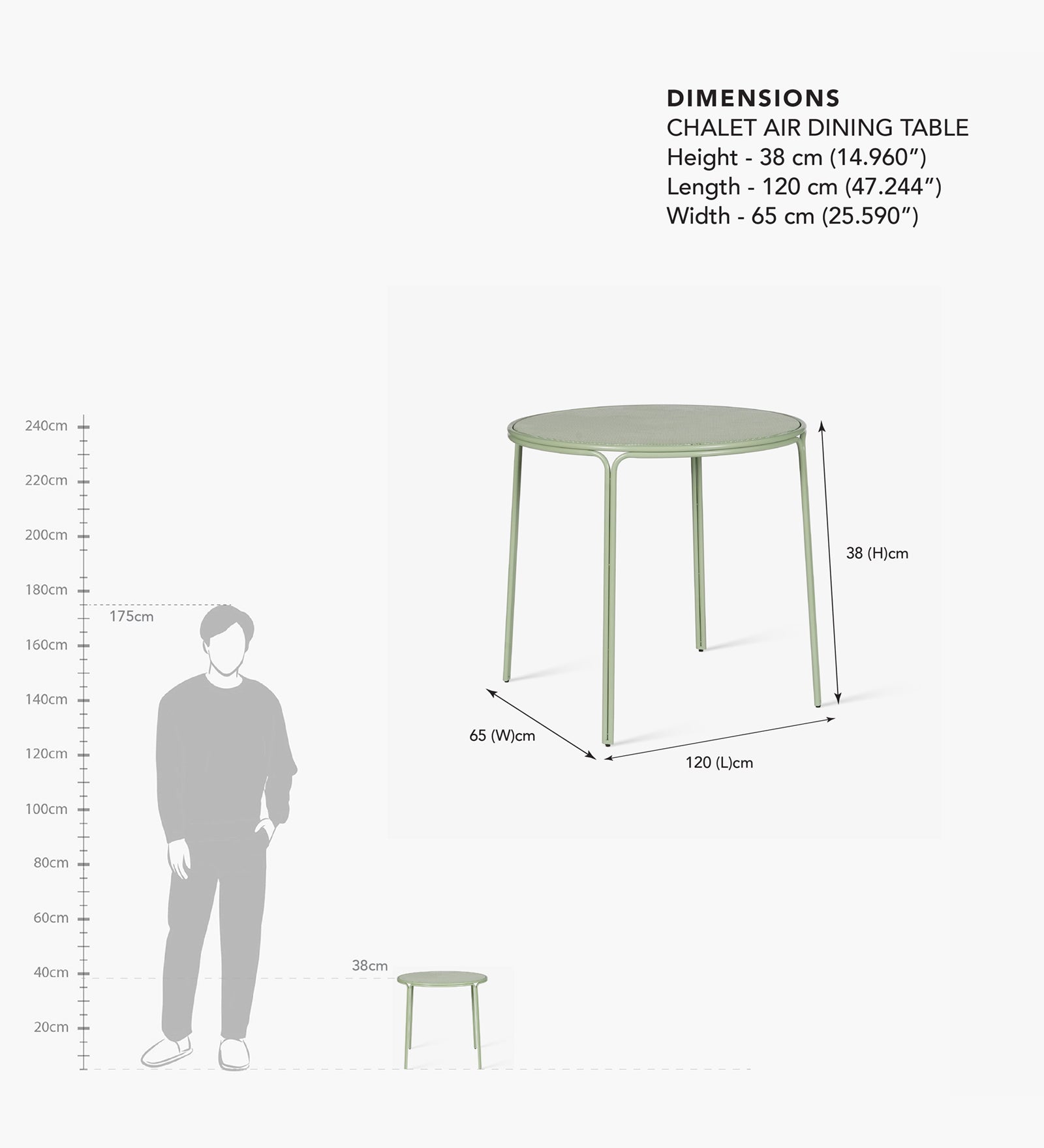 Chalet Air Dining Table