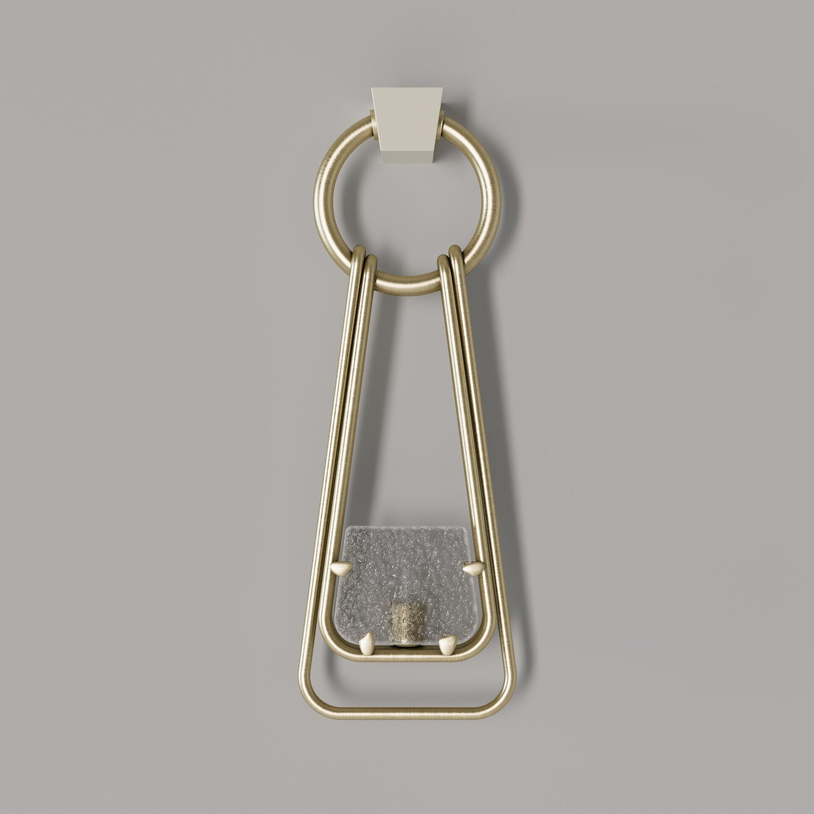 Orion Art Glass Sconce