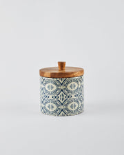 Fai Wooden Storage Jar