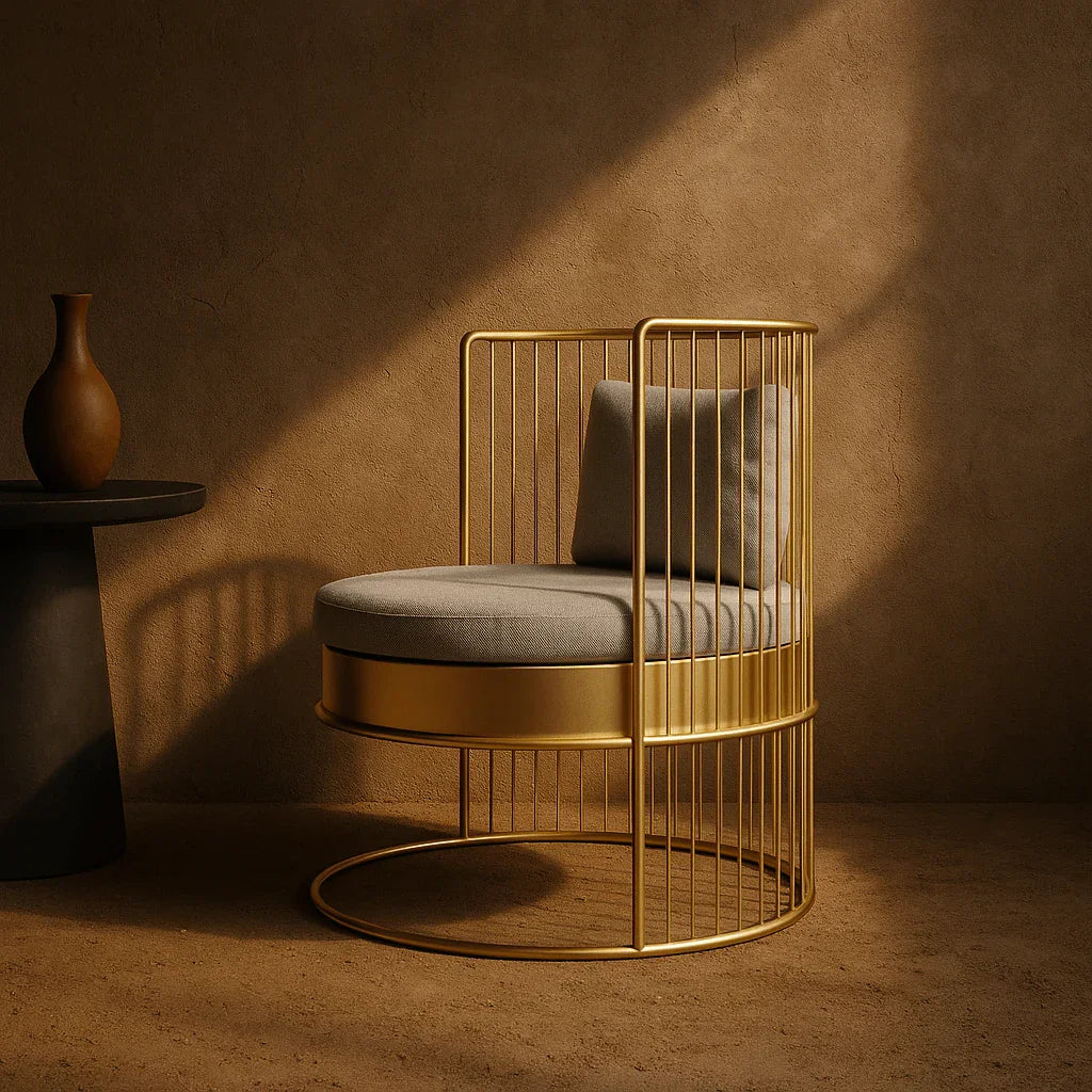 Lazuli Lounge Chair | Designer Accent Chair | Luxurious Chair for Living Room