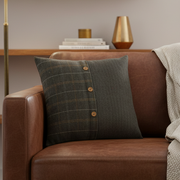 Quinn Pewter Cushion Set of 2