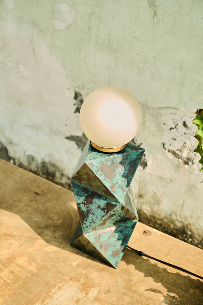 Facet Table Lamp