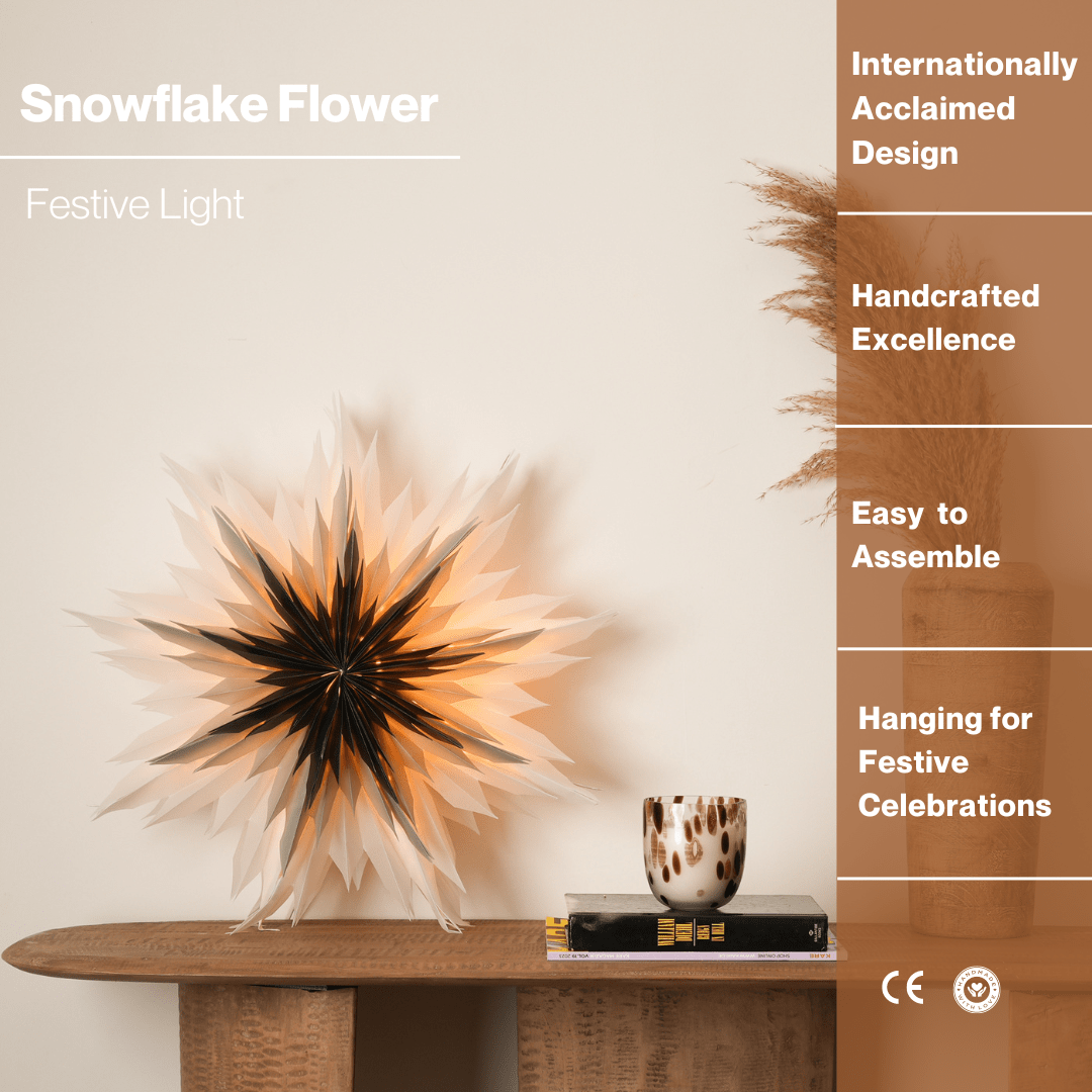 Snowflake Flower Festive Light