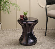Polished Prism Side Table for Living Room | Designer Corner Table | End Table