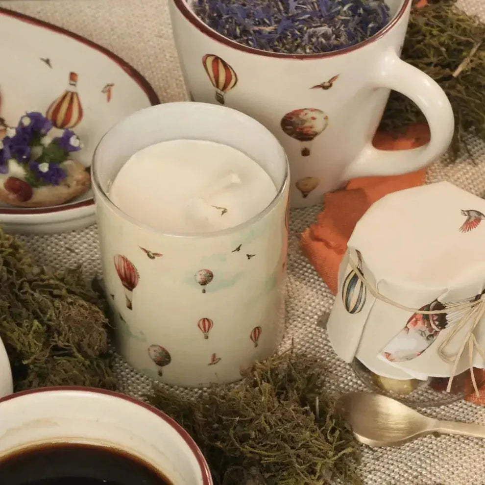 Soy Wax Candle |  Scented Candle with Maple Firewood Clove Fragrance -Pack of 1