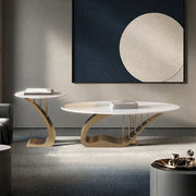 Sculptural Curved Coffee Table