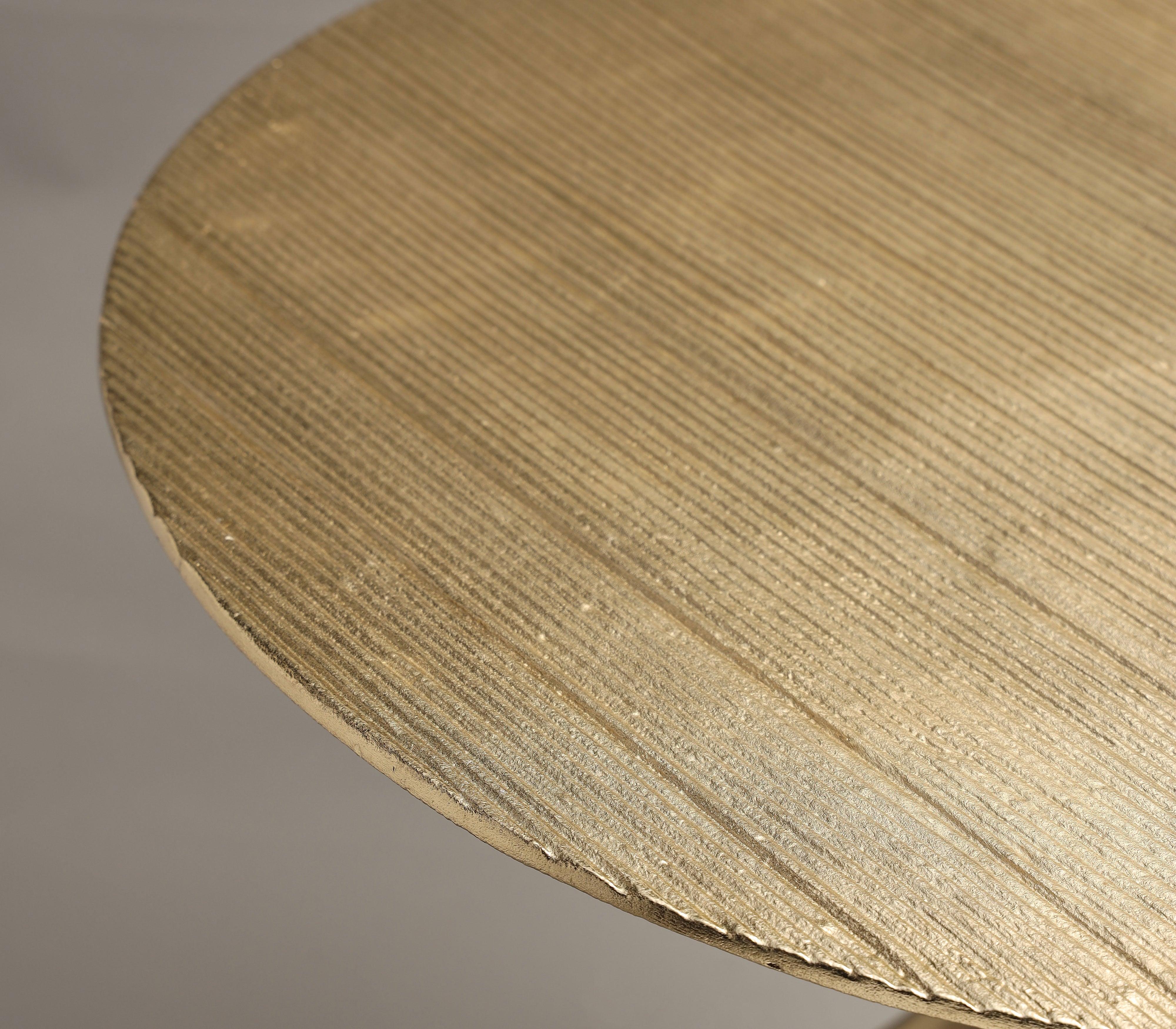 Lithe Aluminium Side Table for Living Room | Tripod Corner Table | End Table