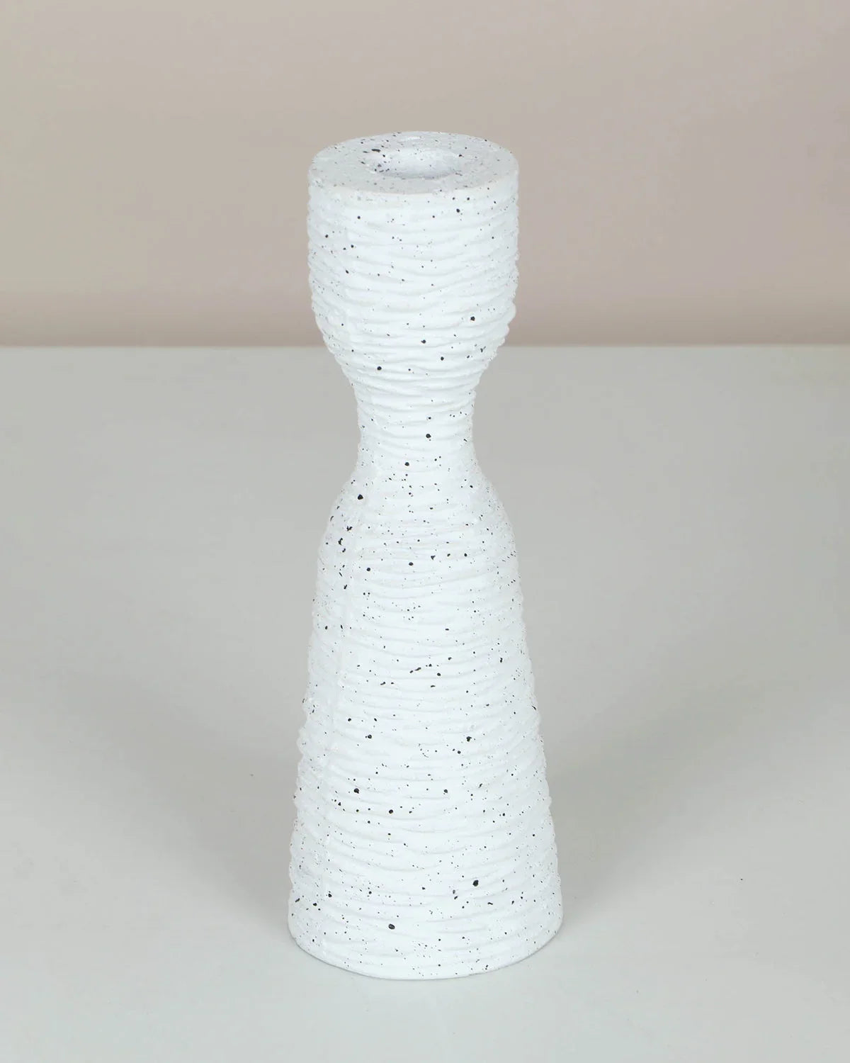 Statara White Candle Holder Set of 2