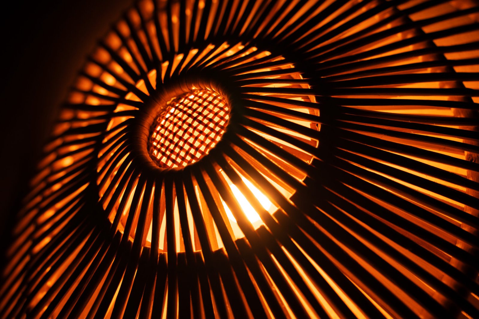 Deval Wall Lamp Light | Handwoven Rattan Ambient Wall Light for Home Decor