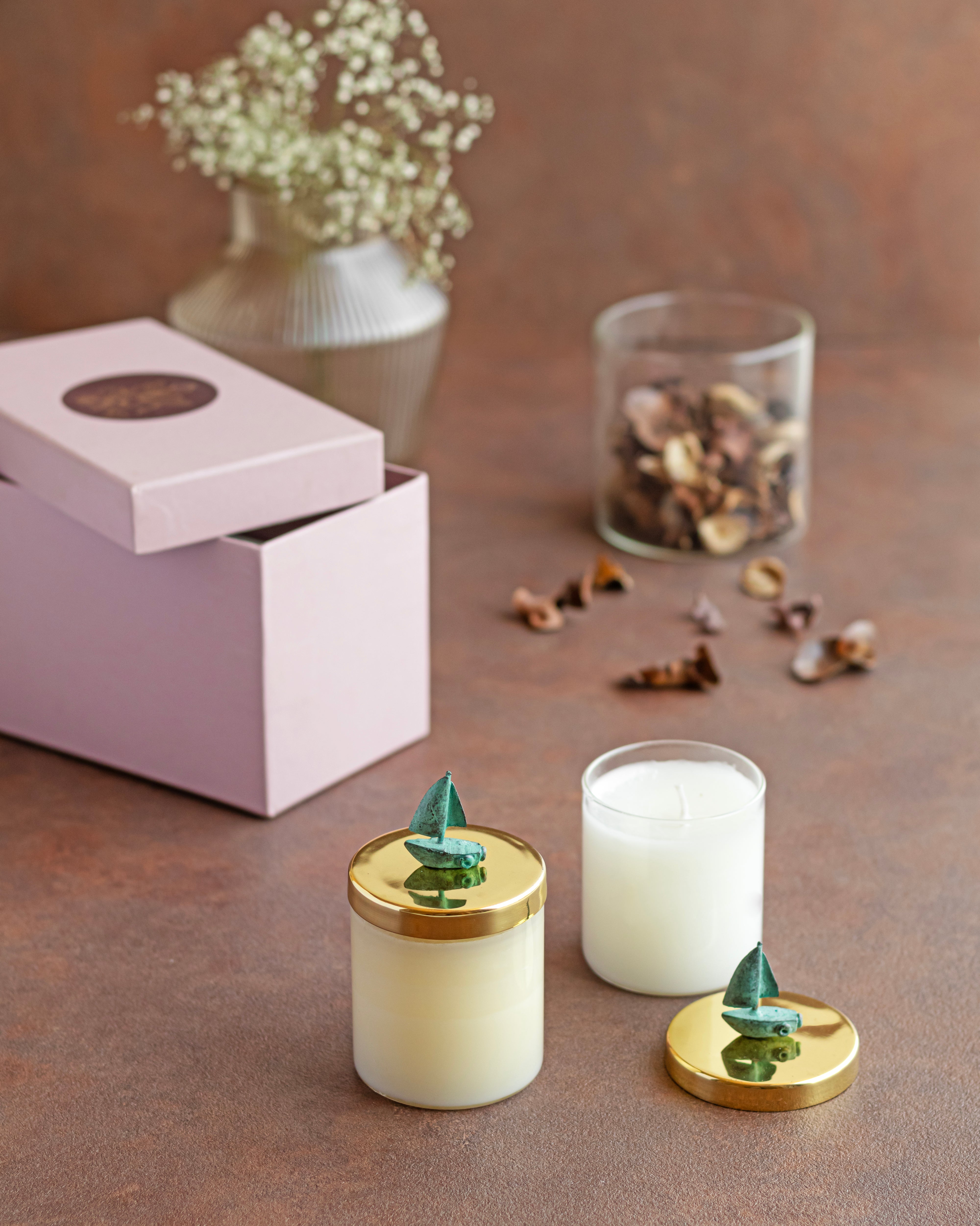 Boat Candle_Gift Box