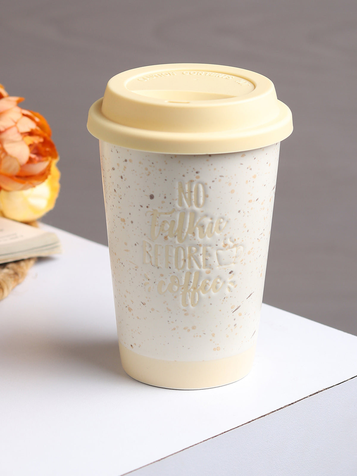 Coffee First Ceramic Mug