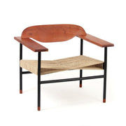 Cross Weave Lounge Chair - Wrap | Acacia Wood ,Jute ,Mild Steel