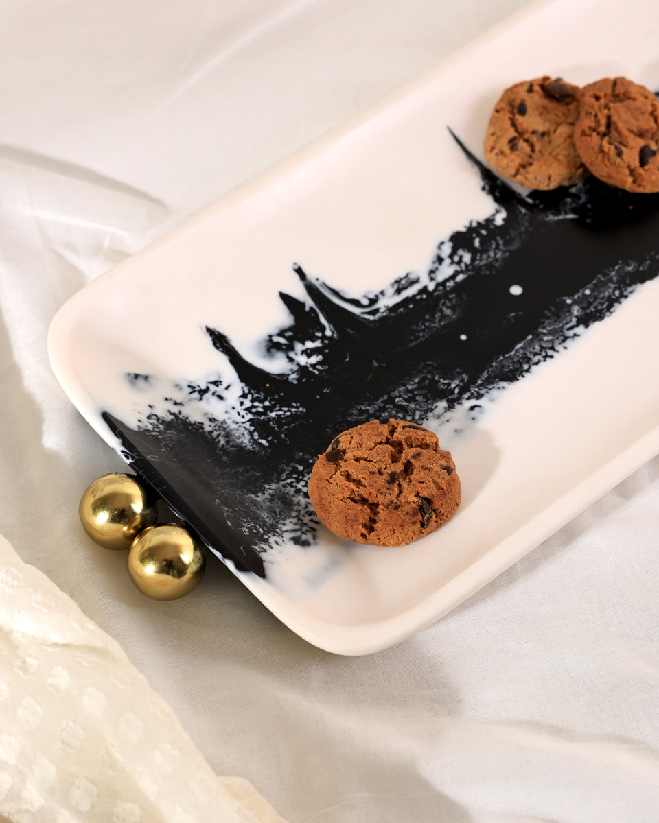 Yin Yang Long Platter