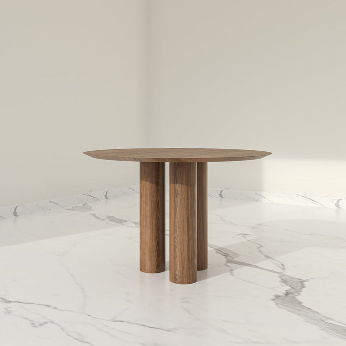 Dining Table With 3 Round Legs