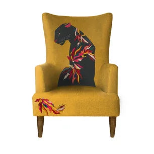 The Regal Roar wingback chair