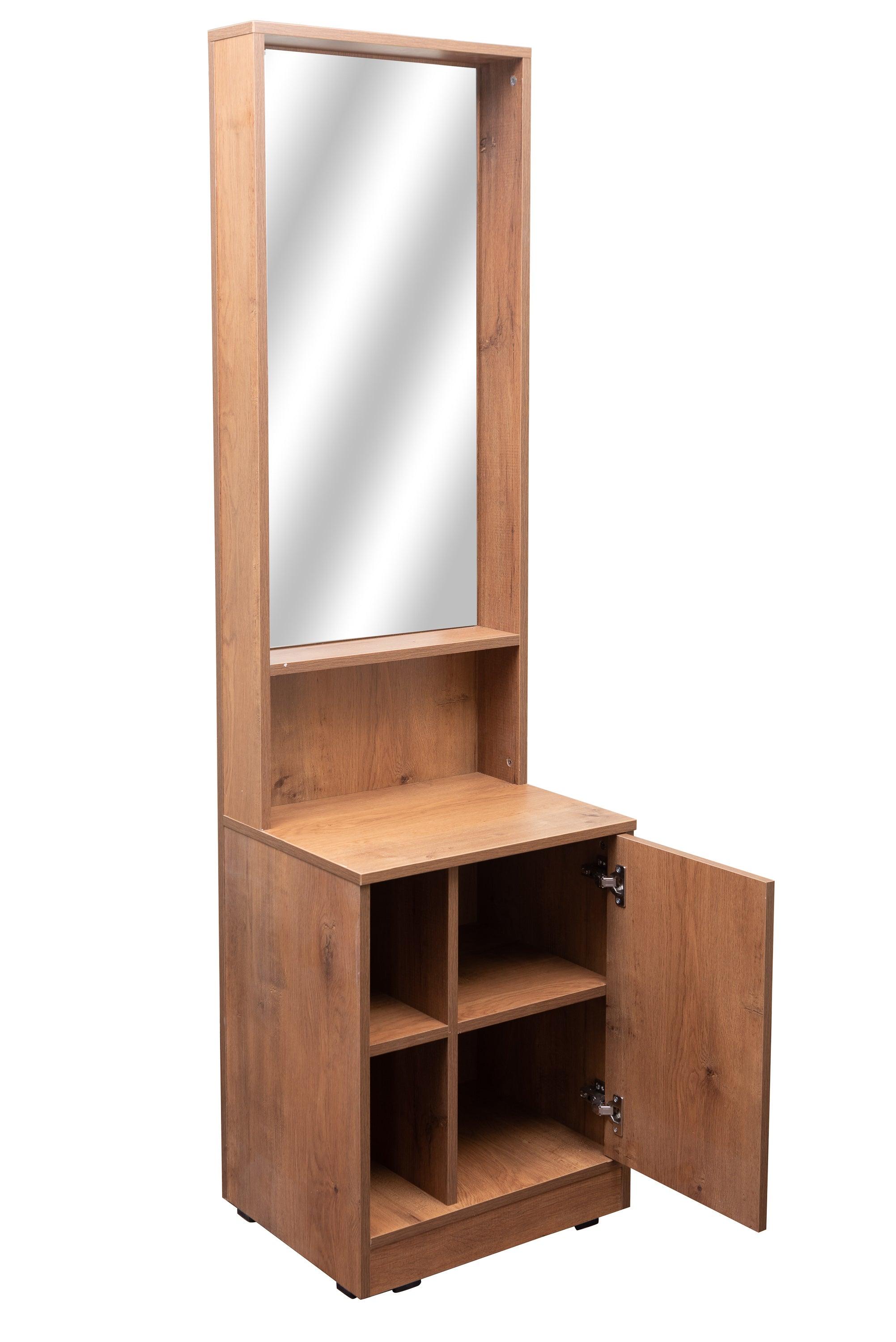 Minion Wooden Dressing Table with Storage | Modern Dressing Table with Mirror