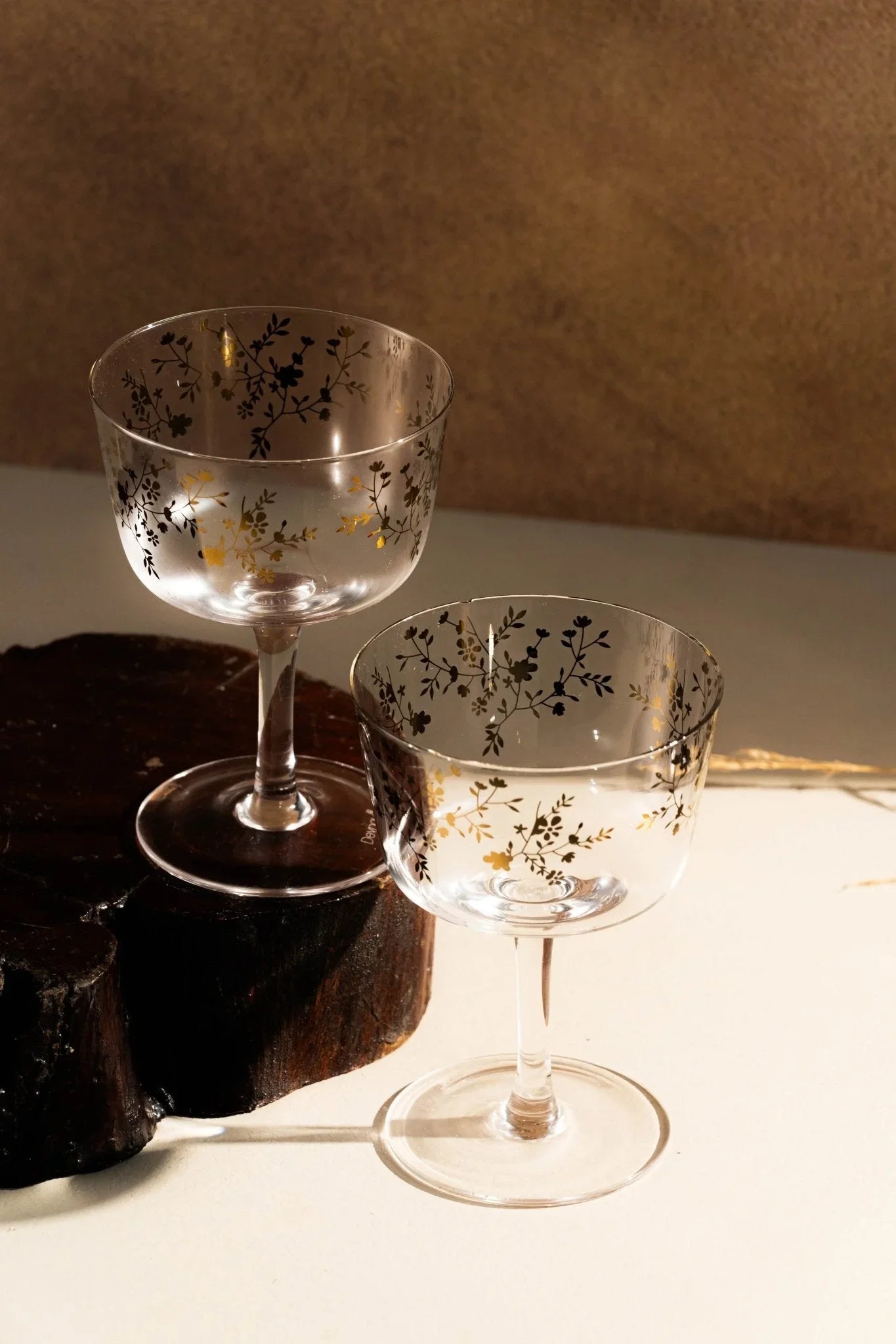 Handcrafted Crystal Glasses for Wine Set of 6 | Champagne & Cocktails Glasses