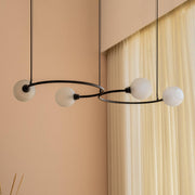 Cici Chandelier | Glass and Mild Steel