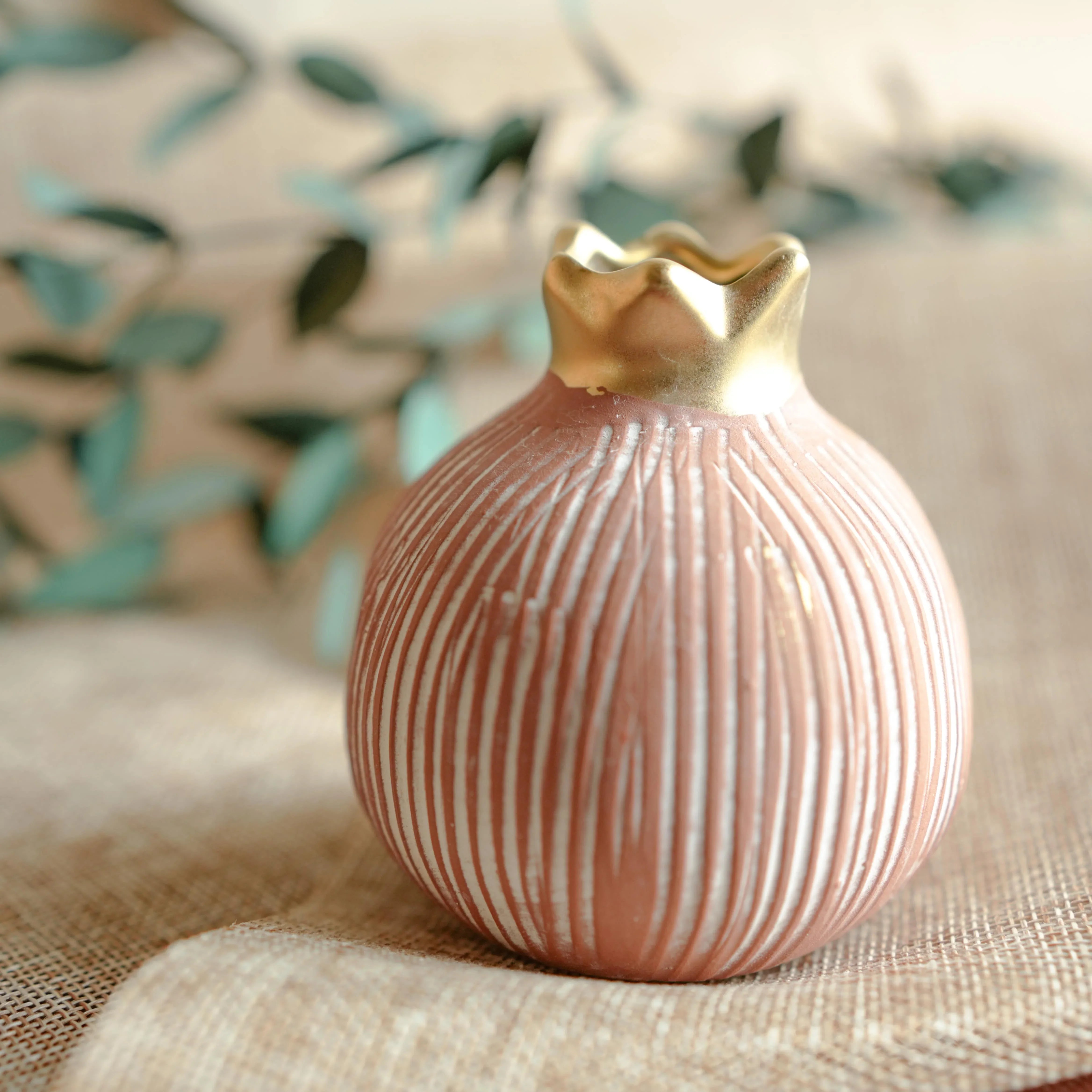 Pomegranate Jewel Vase