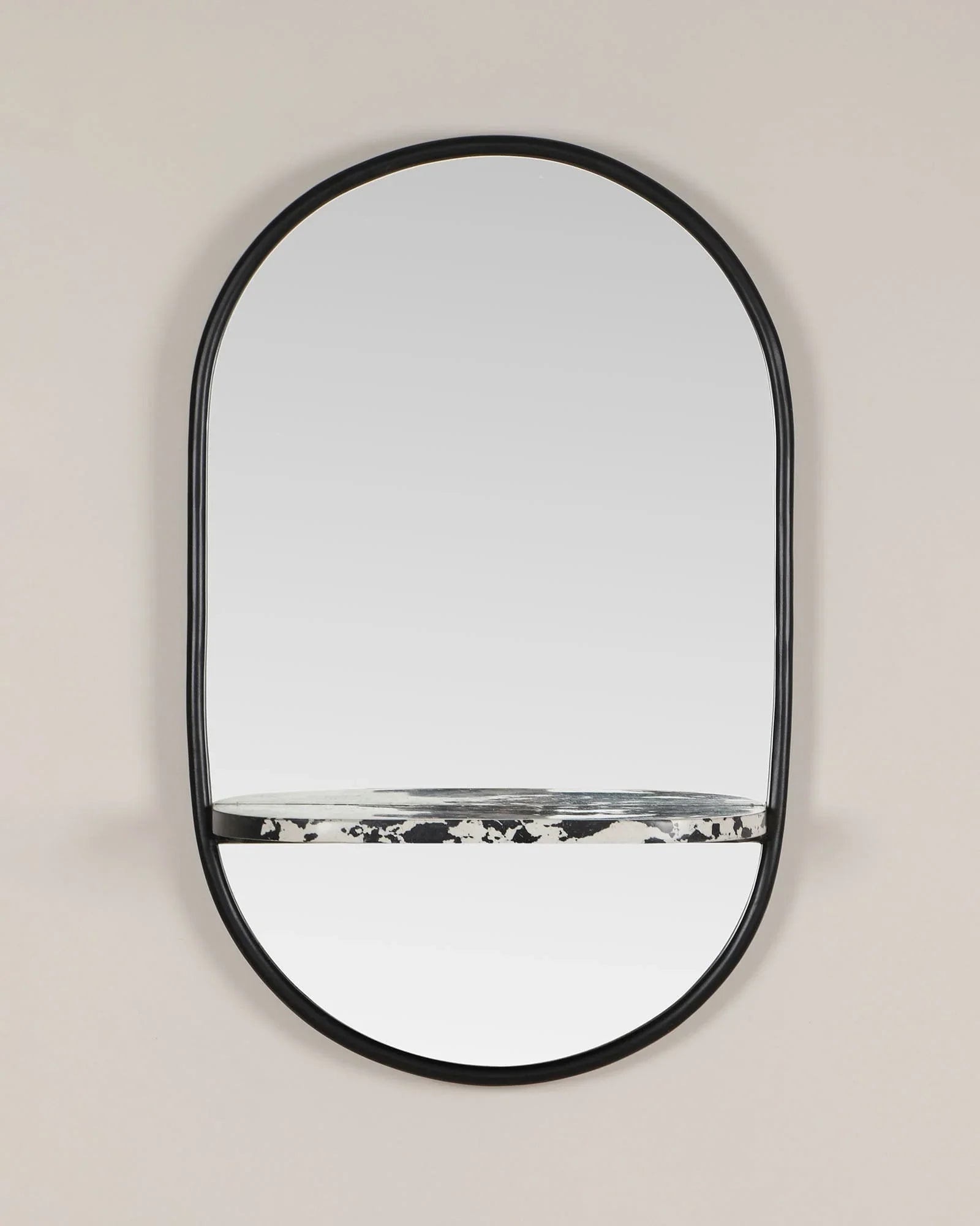 Metropia Wall Mirror with Shelf