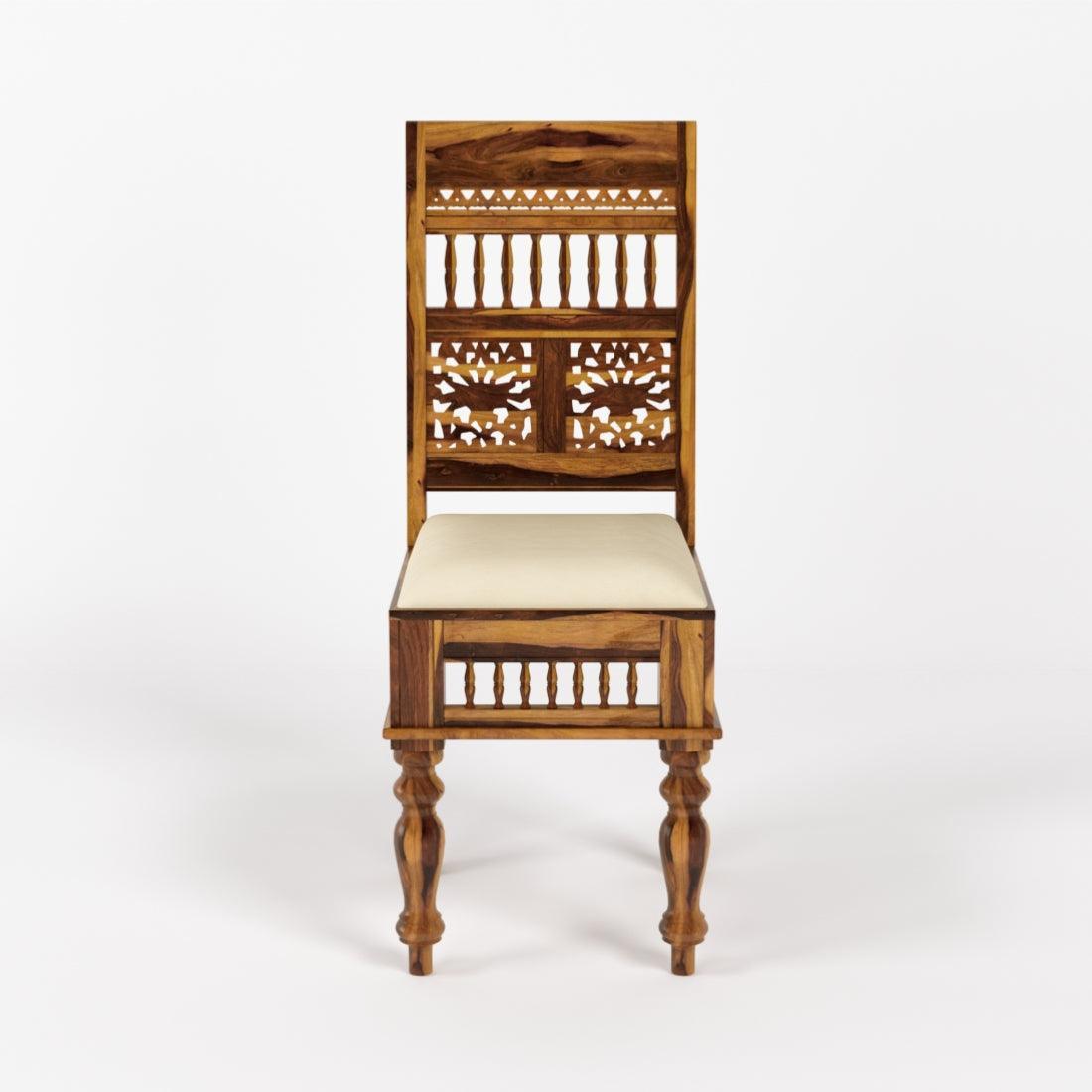 Rinika 2 Seater Dining Table Set | Sheesham Wood Dinner Table Set with 2Pc Chair