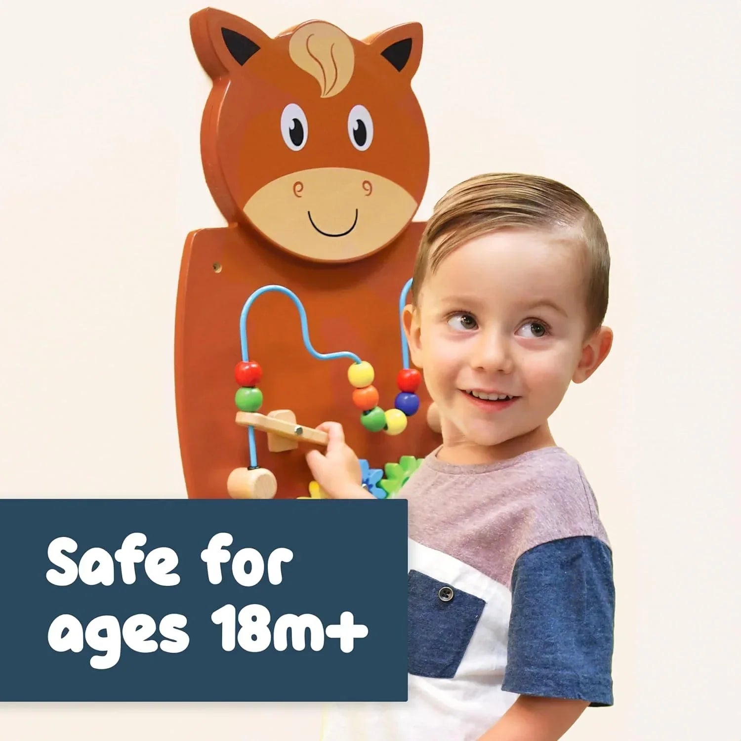 Toys Wooden Bear Wall Toy Educational Toy