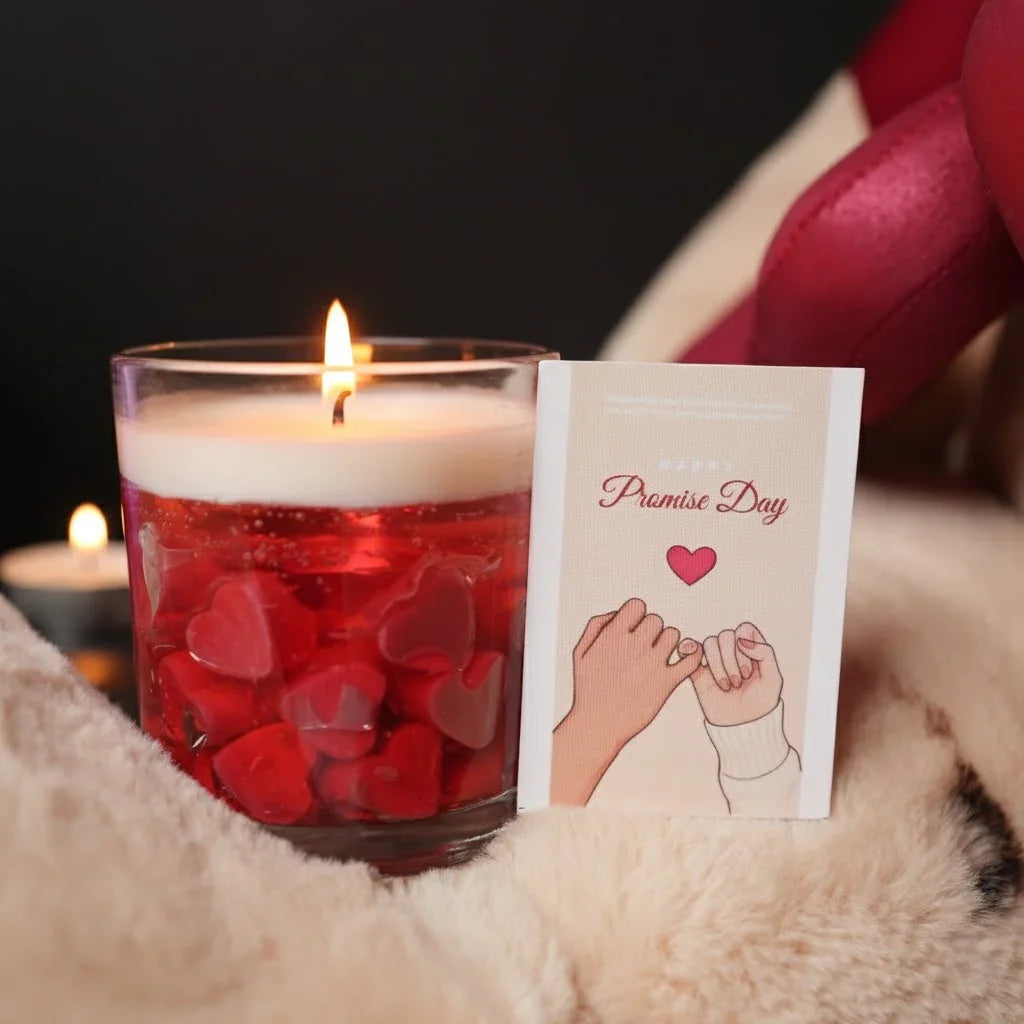 Scarlet Love Candle