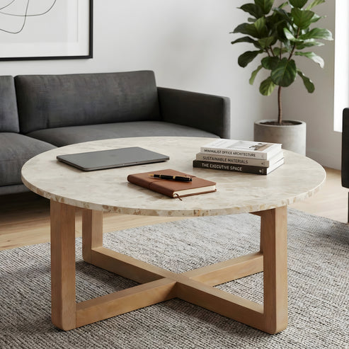 Kaya Marble Coffee Table
