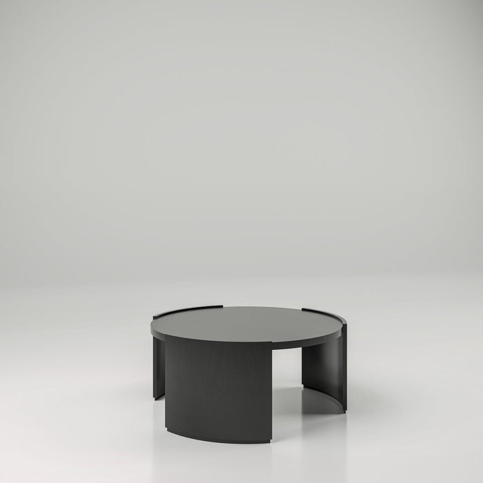 Set of Two - Coffee Table With Curved Legs