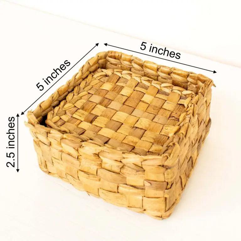 Weaver Coaster | Water Hyacinth