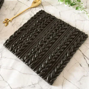 Braided Coasters | Concrete