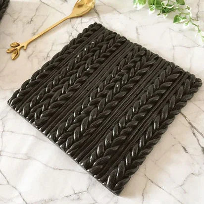 Braided Coasters | Concrete