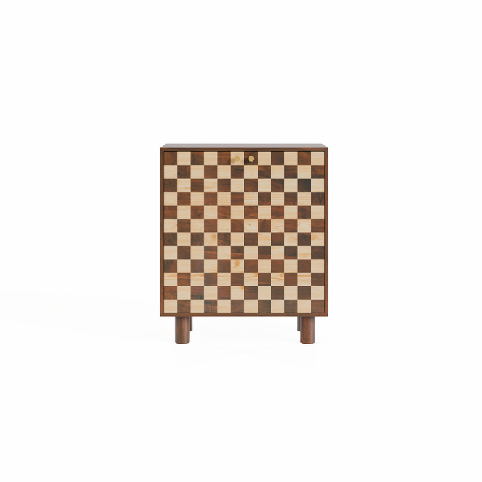 Chess Bar Cabinet
