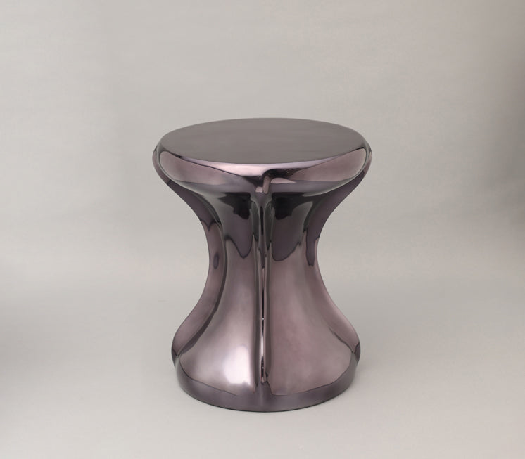 Polished Prism End Table