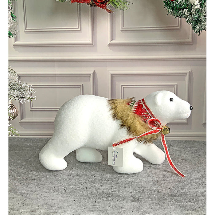 Snow Polar Bear, Christmas winterland Décor and Christmas Decoration