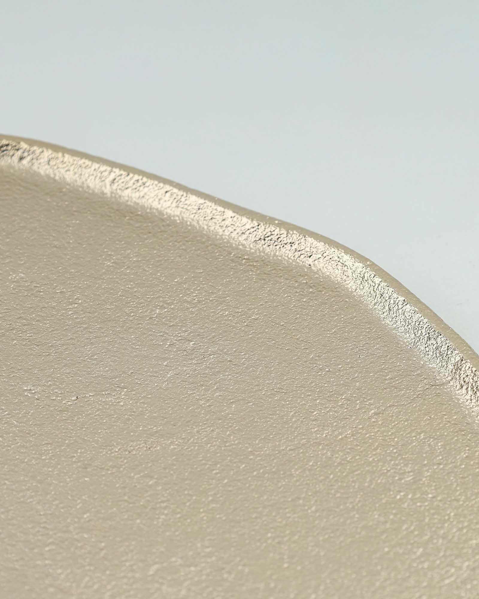 Belem Small Gold Luxurious Tray | Modern Aluminium Serving & Decorative Tray