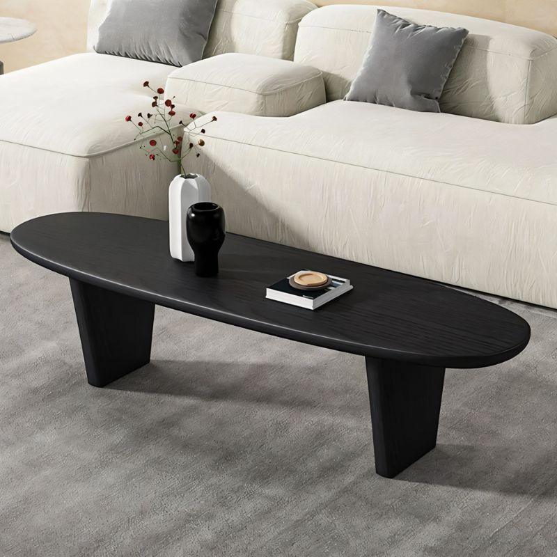 Lucas Solid Mango Wood Coffee Table for Living Room | Center Table