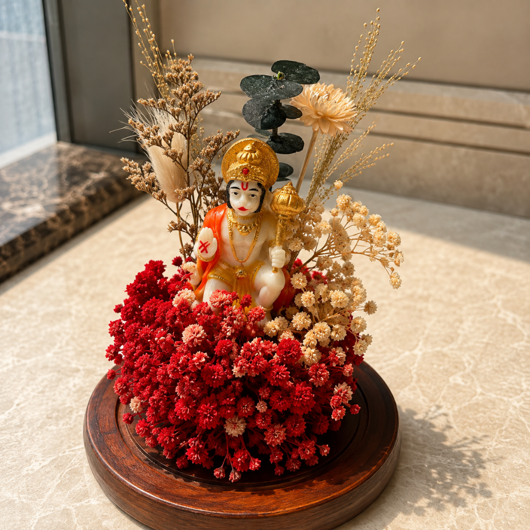 Hanuman Blessings Sacred Decorative Dome