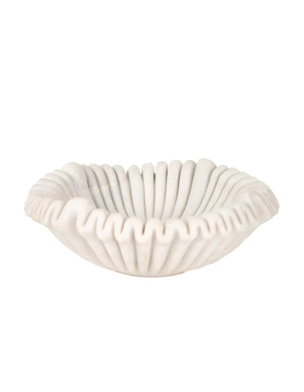 Frill Bowl | Black Marble
