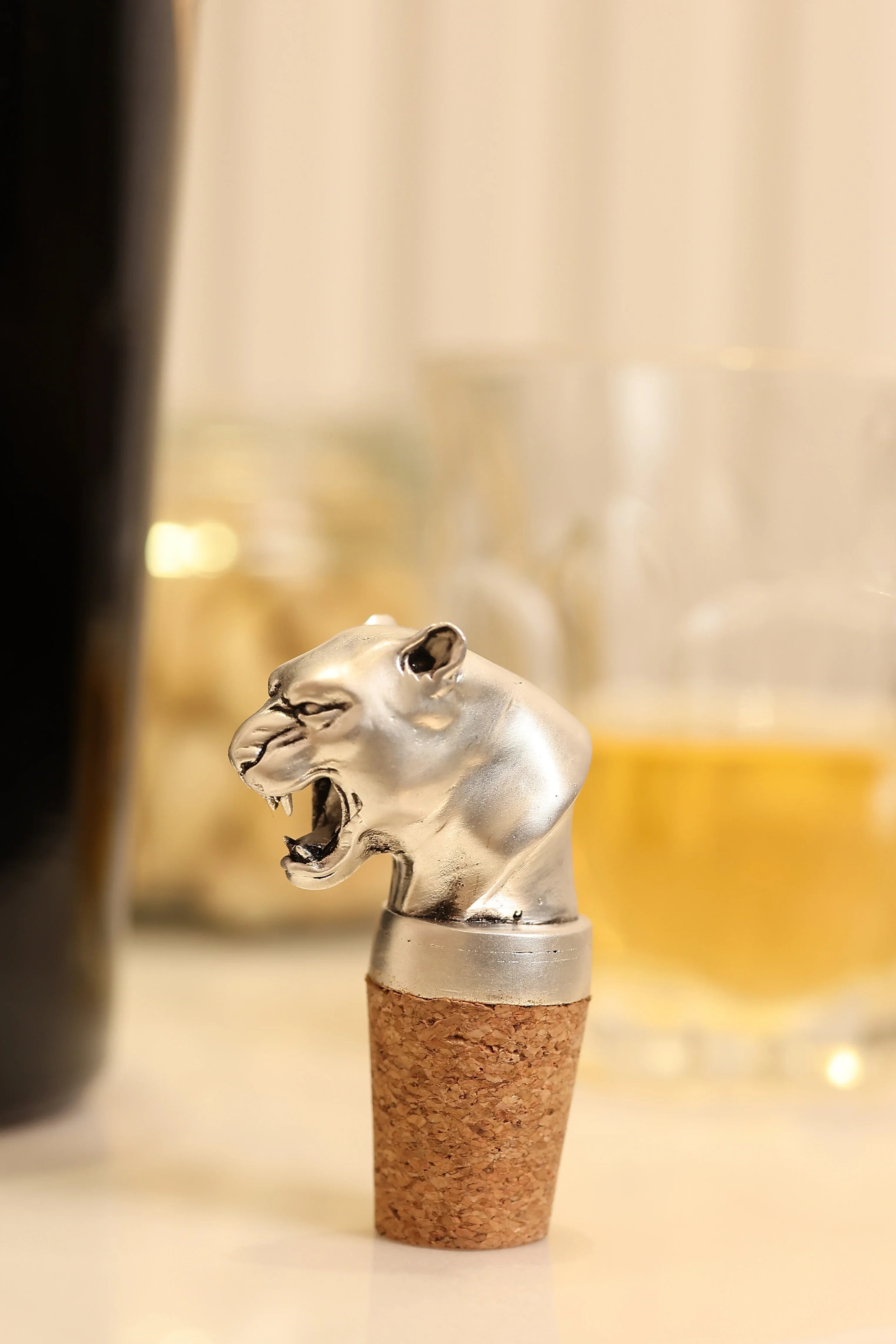 Panther Bottle Stopper