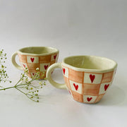 The Pinkeeey Cups | White & Pink