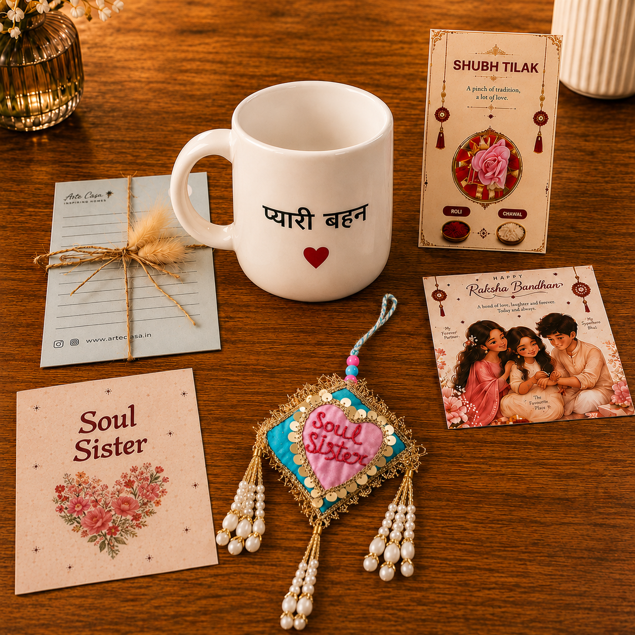 Pyari Behan Divine Bond Rakhi Hamper