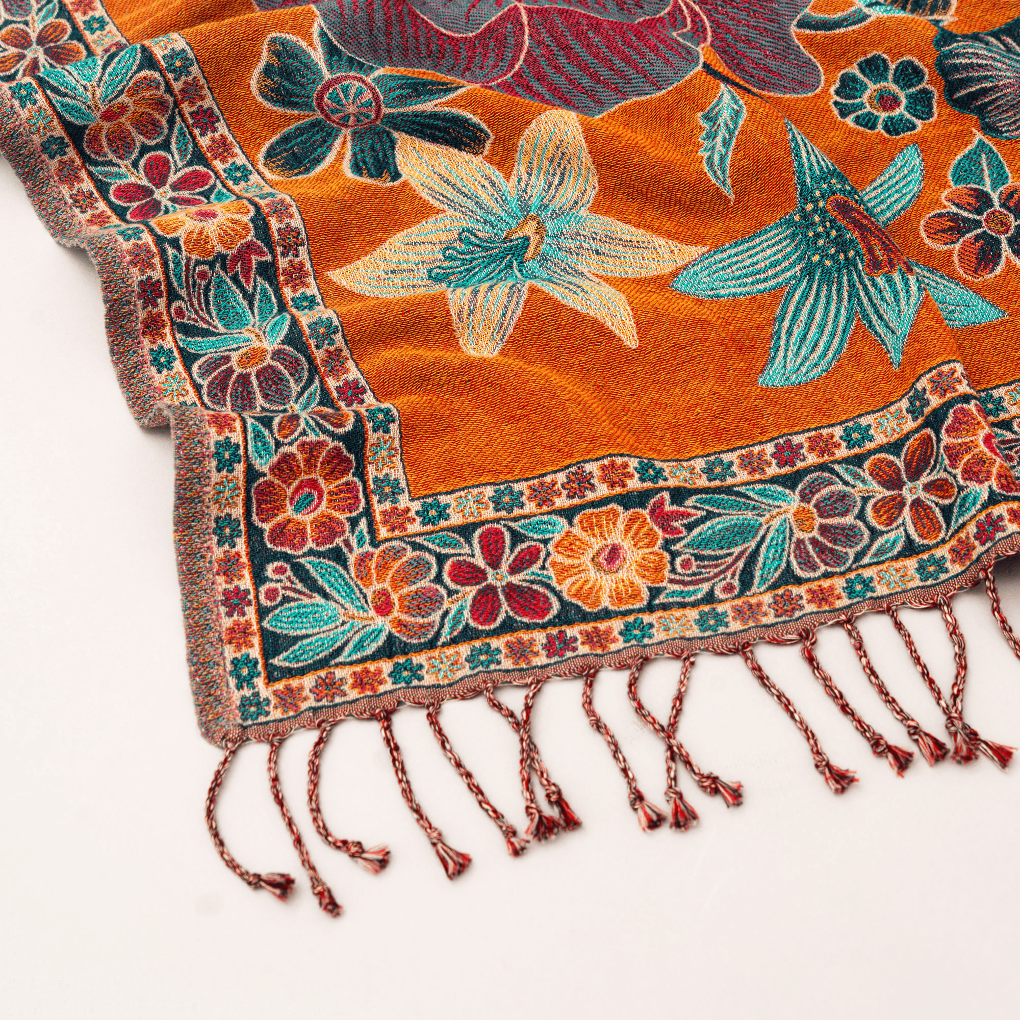 Marigold garden Throw