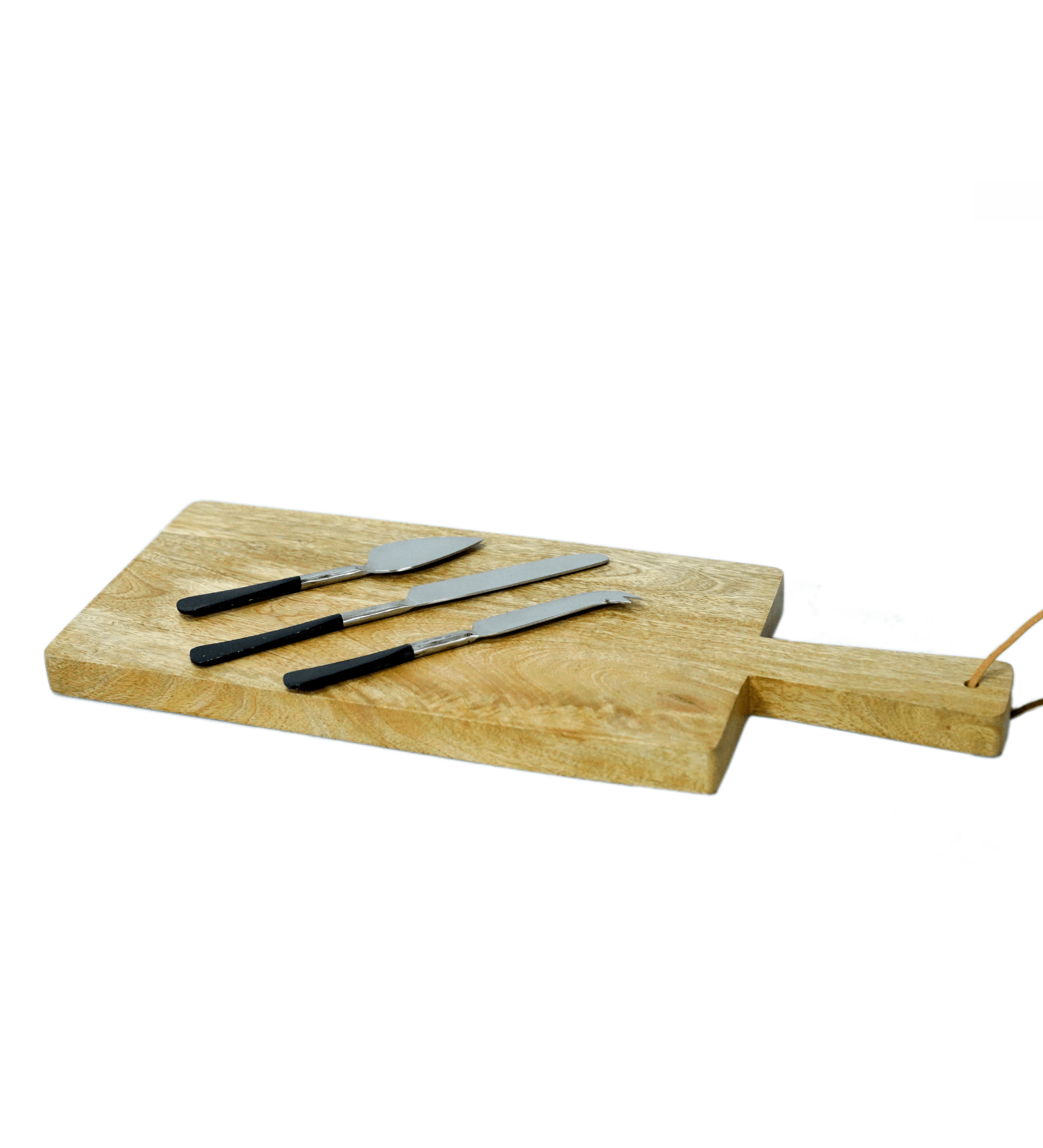 Single-Piece Solid Mango Wood Reversible Cutting Board – Natural Finish, No Dyes or Varnish