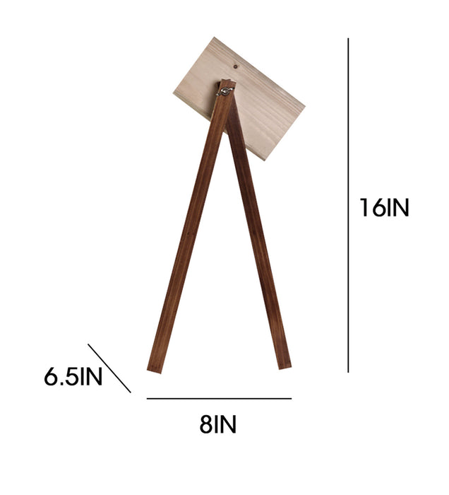 Focal Wooden Table Lamp | Side Table Lamp for Home