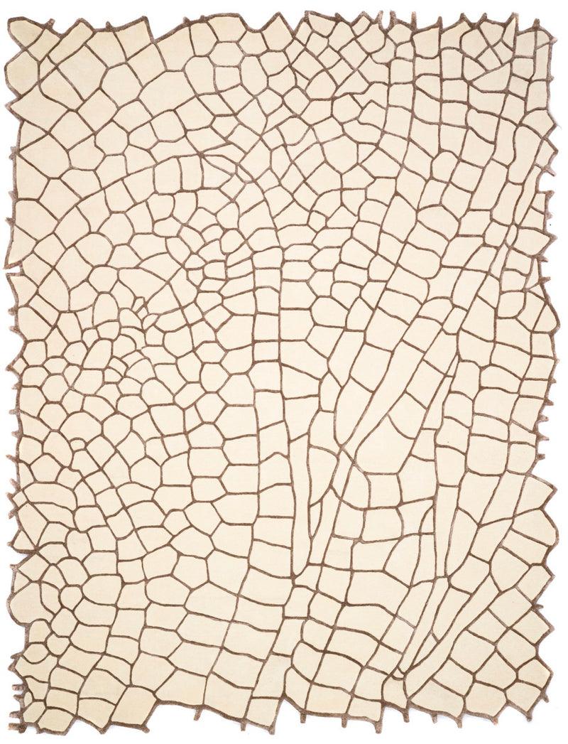 Terraform Wool Silk Rug- Floor Covering