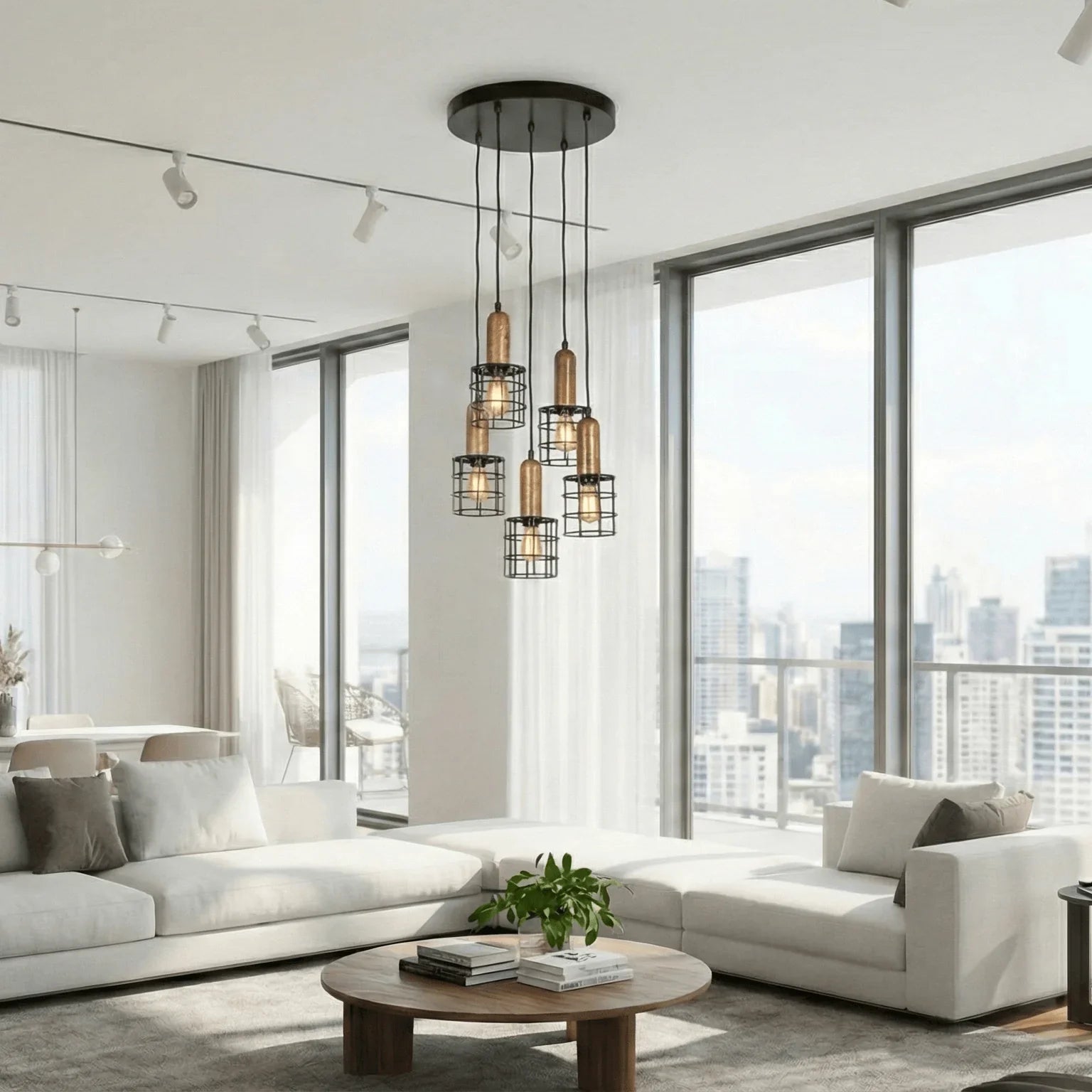 Nox Quintet Hanging Lamp
