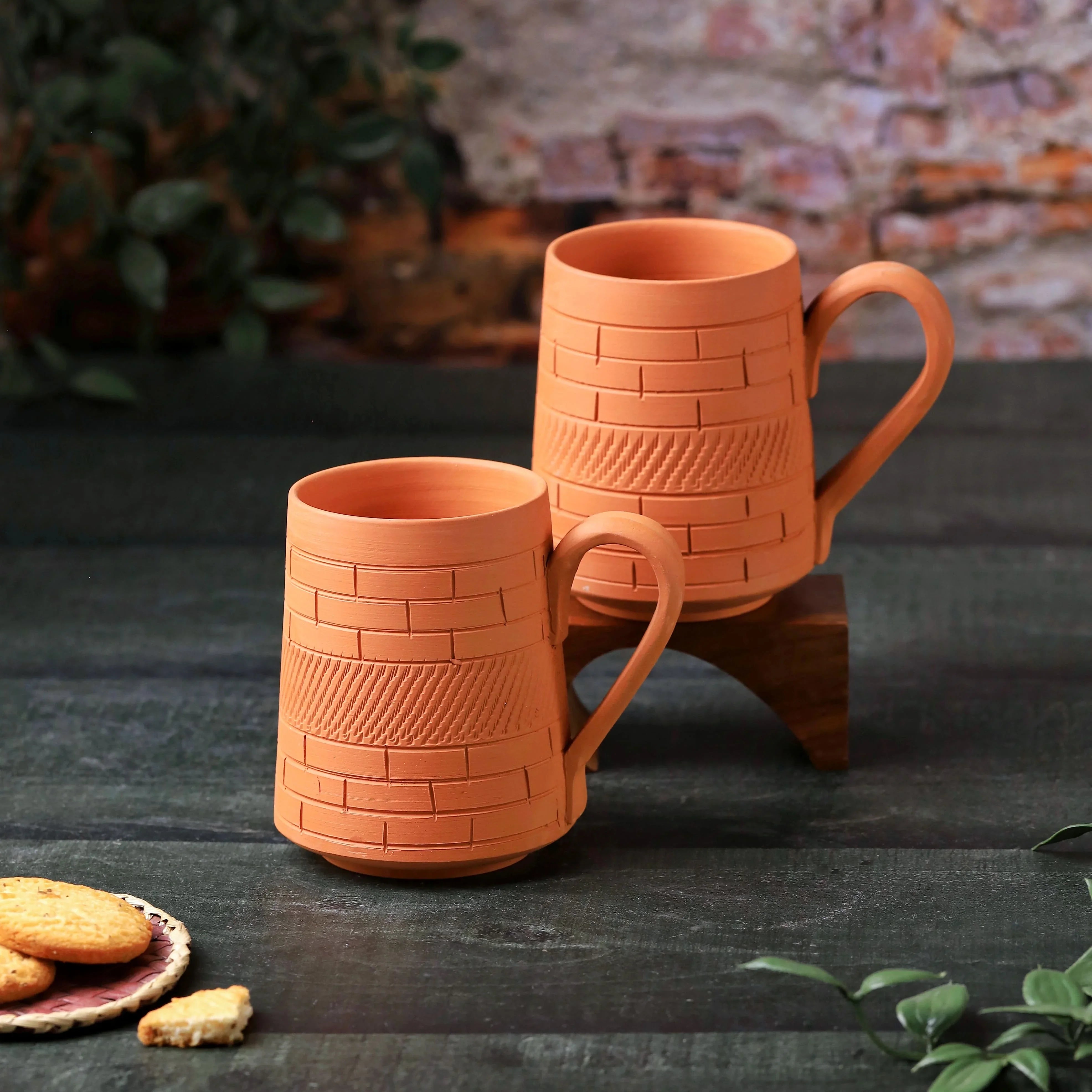 Terracotta Nawabi Jumbo Mug