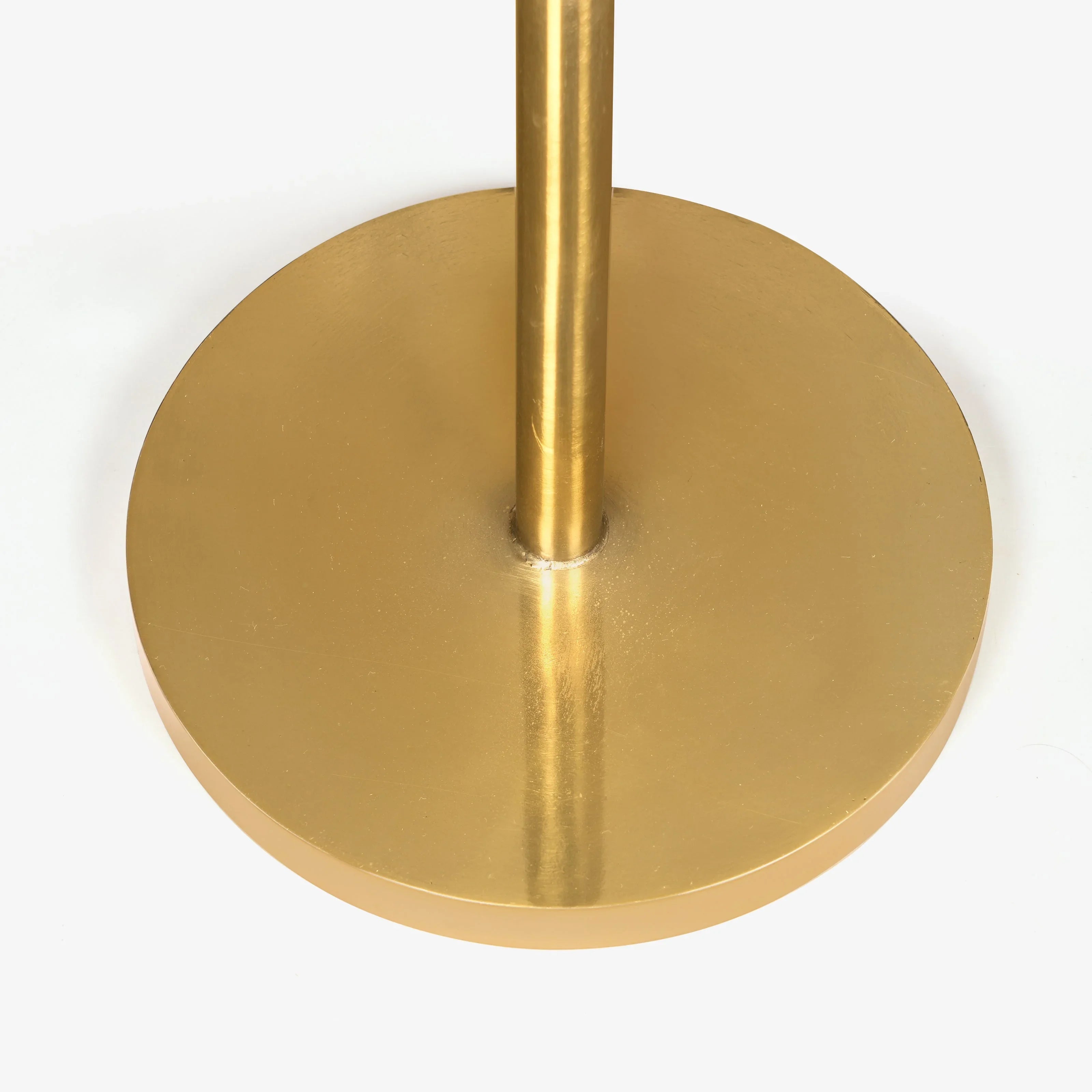 Alina Designer Floor Lamp for Living Room | Brass Finish Standing Lamp